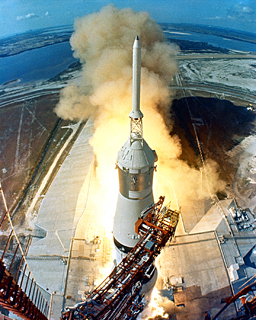 Apollo 11 Launch -- 9:32 AM, July 16, 1969